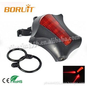 7 Modes With 2 Modes Laser LED Bicycle Tail Light with Laser Light